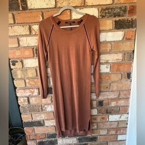 Maison Scott Scotch & Soda Knit midi dress